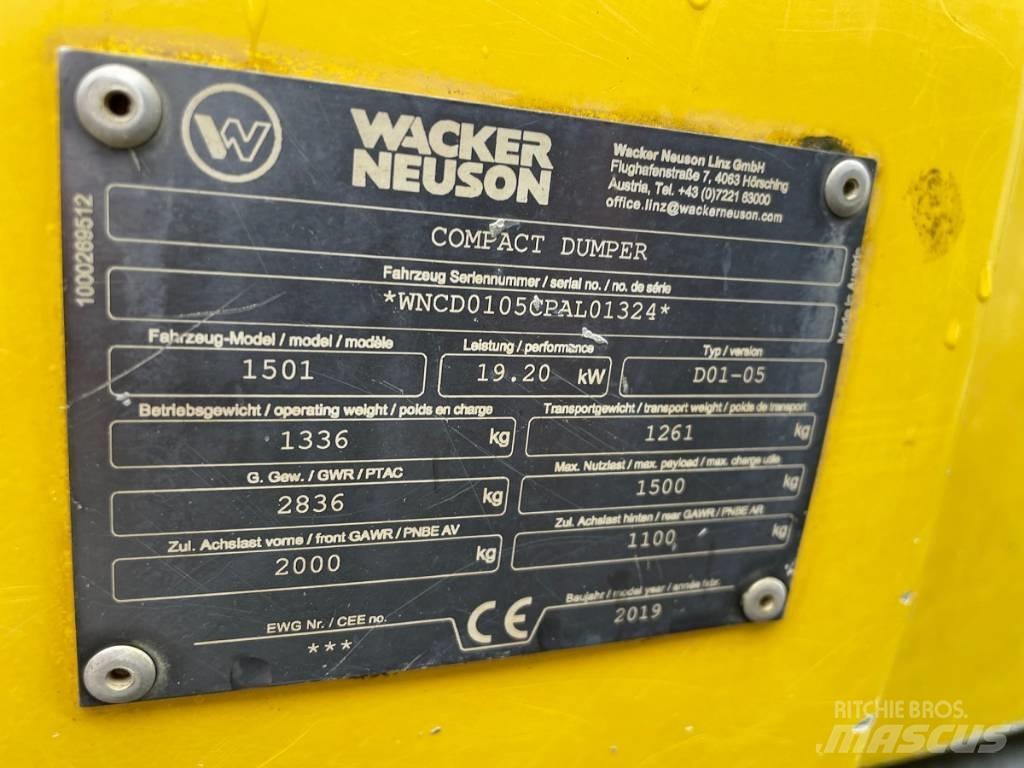 Wacker Neuson 1501 Dumpers εργοταξίου