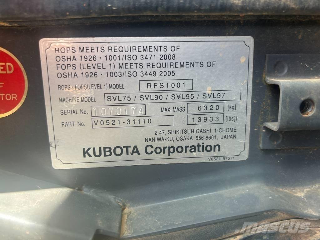 Kubota SVL 75-2 Φορτωτάκια