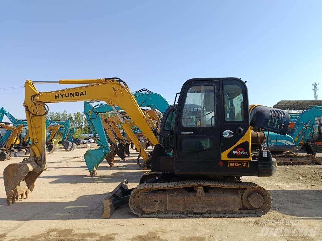 Hyundai R 60-7 Εκσκαφάκι (διαβολάκι) < 7t