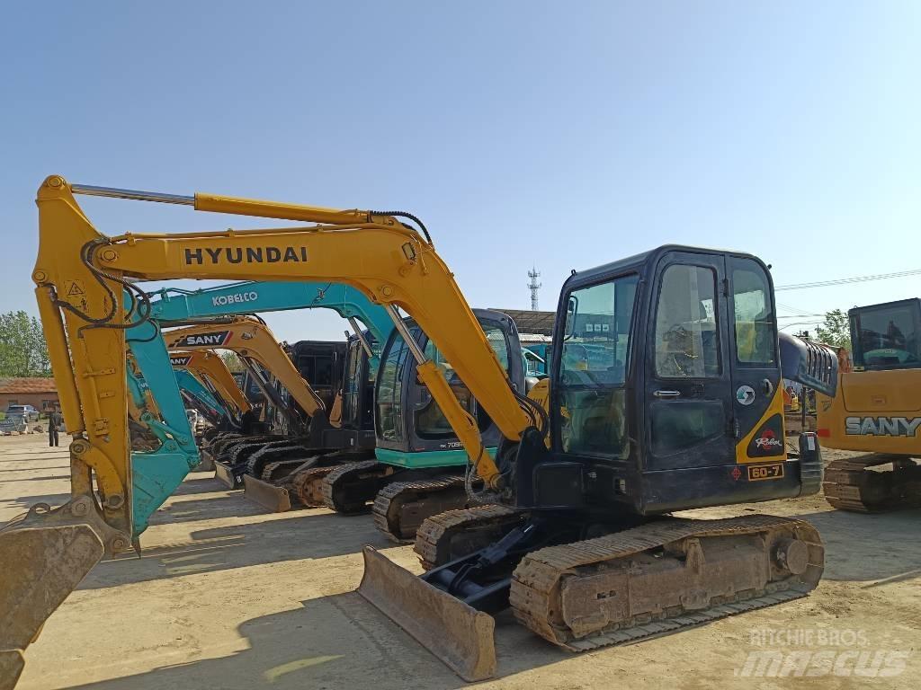 Hyundai R 60-7 Εκσκαφάκι (διαβολάκι) < 7t