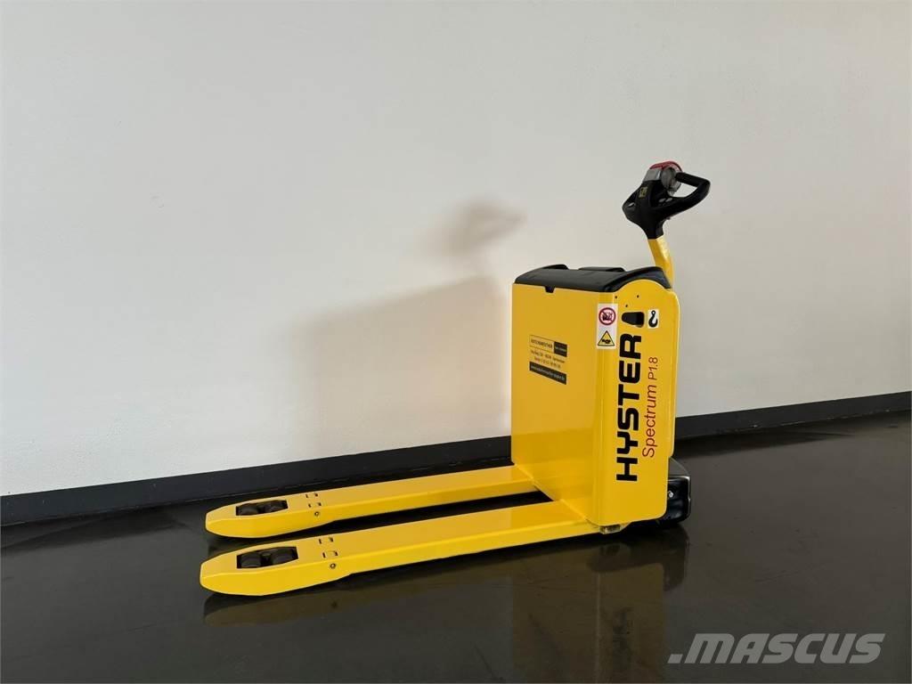 Hyster P1.8AC Παλετοφόρα πεζού χειριστή με ιστό