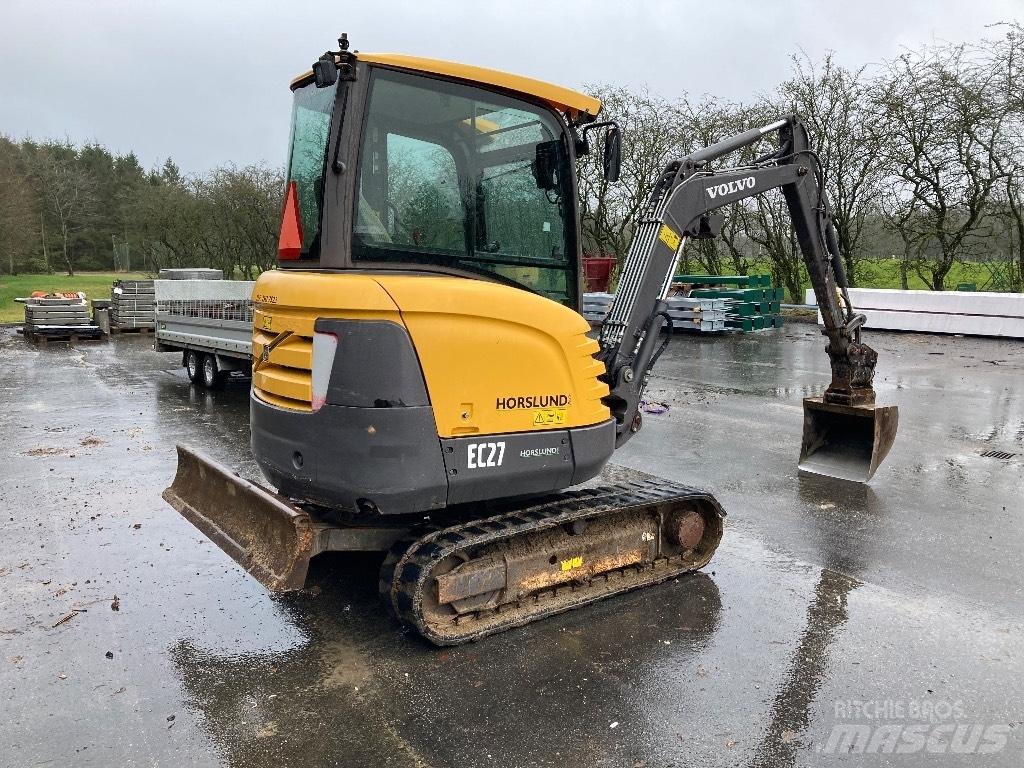 Volvo Ec27 Εκσκαφάκι (διαβολάκι) < 7t