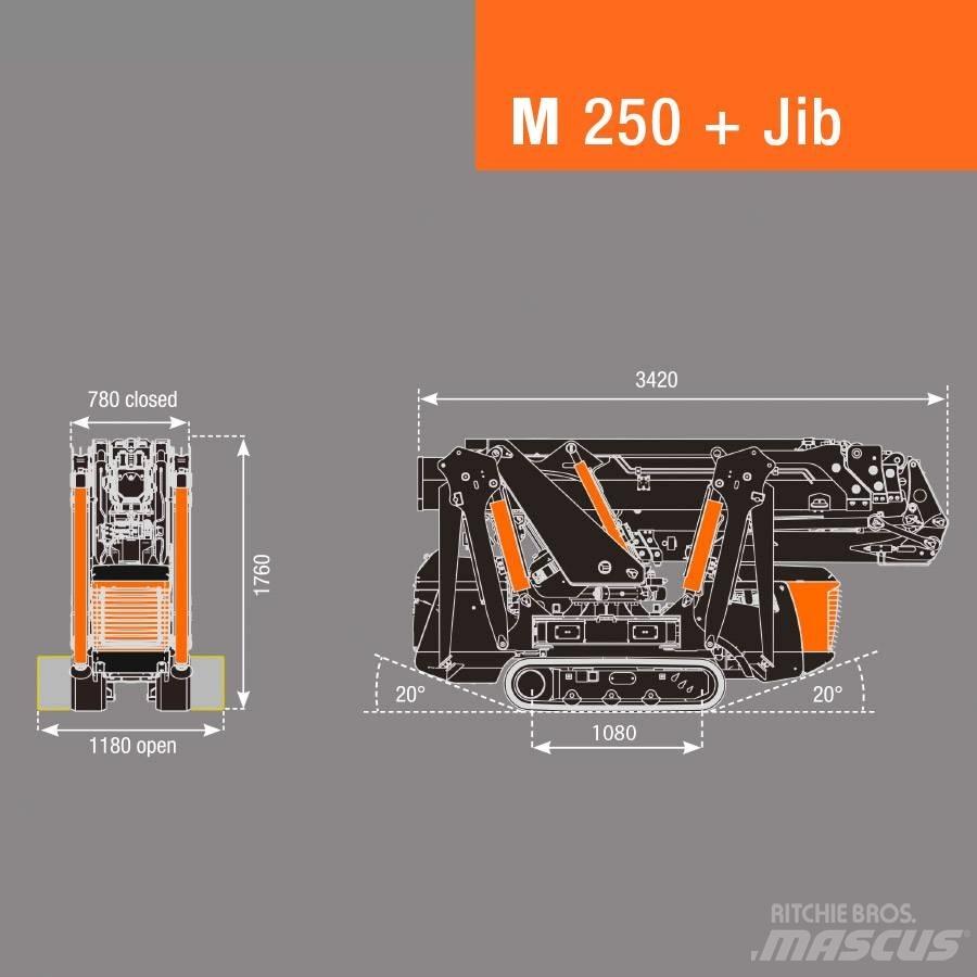 BG Lift M250 Μίνι γερανοί