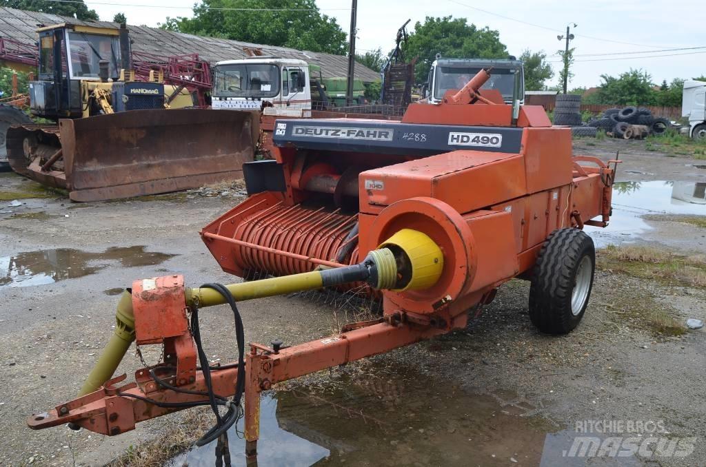 Deutz-Fahr HD490 Πρέσες τετράγωνων δεμάτων