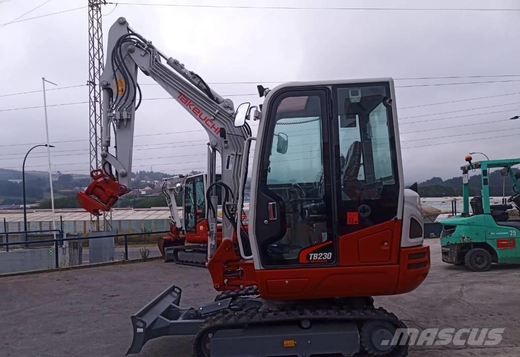 Takeuchi TB 230 Εκσκαφάκι (διαβολάκι) < 7t
