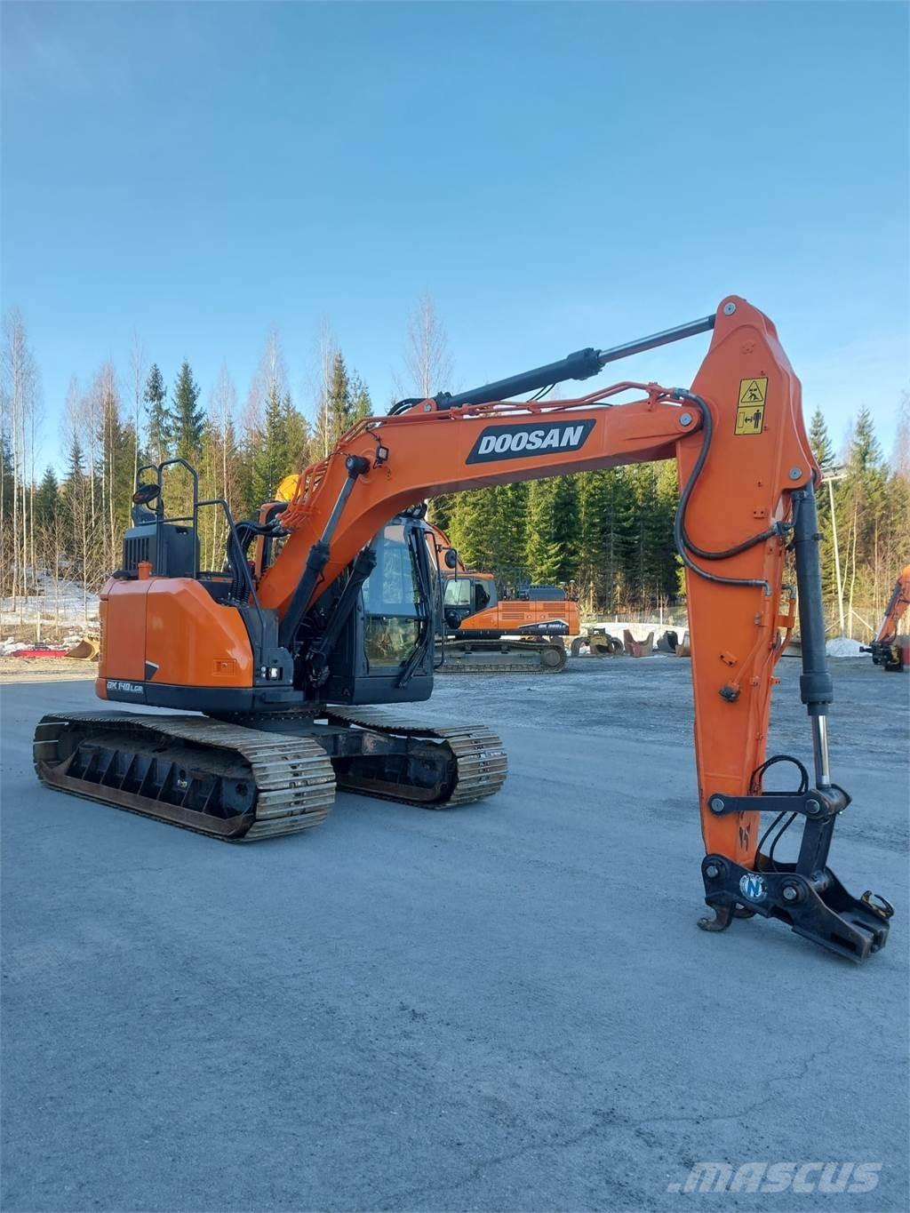 Doosan DX 140LCR 7 Εκσκαφείς με ερπύστριες