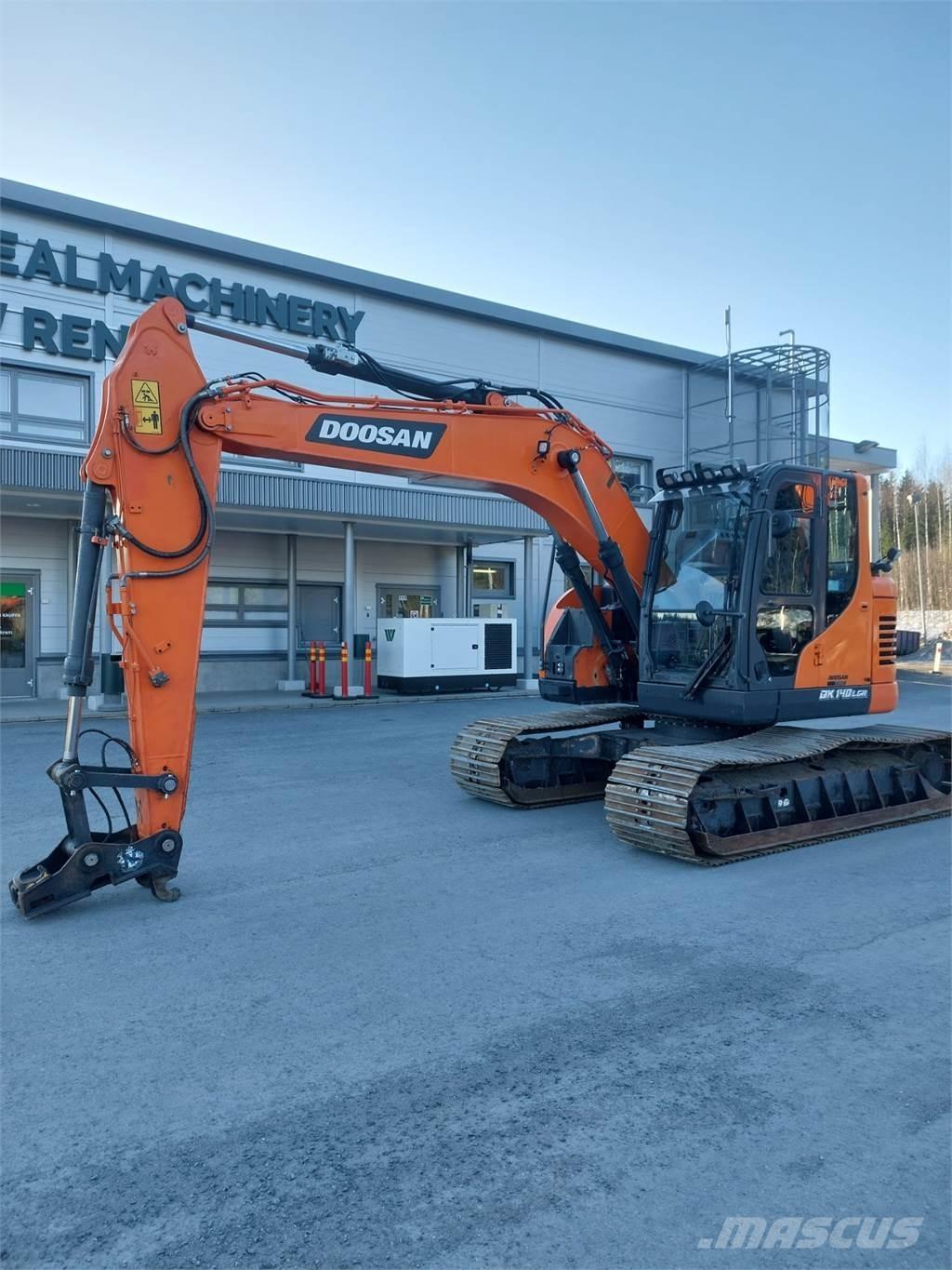 Doosan DX 140LCR 7 Εκσκαφείς με ερπύστριες