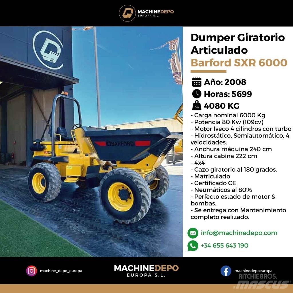 Barford SX R 6000 Dumpers εργοταξίου