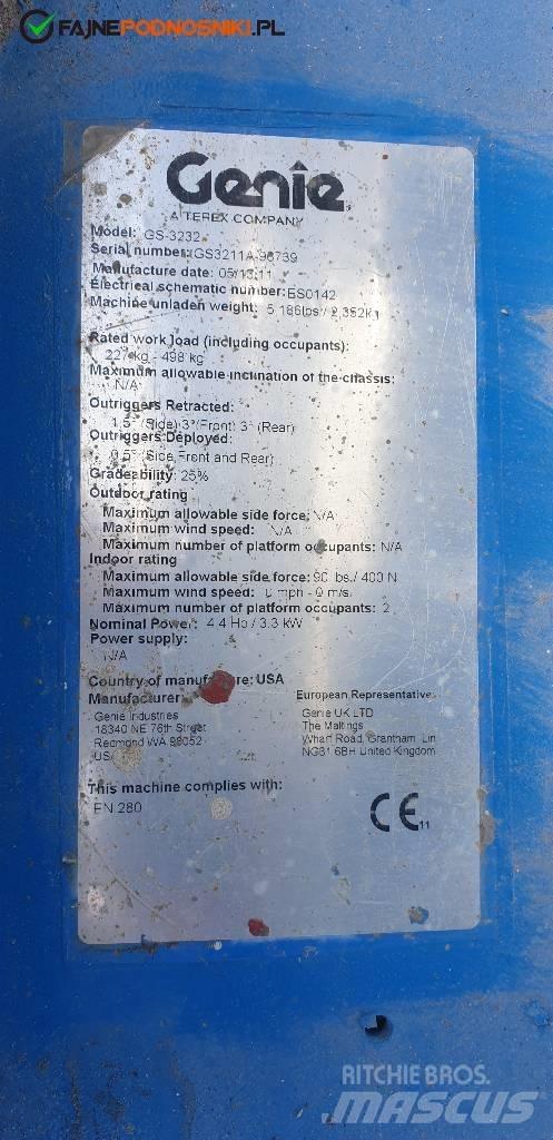 Genie GS 3232 Ανυψωτήρες ψαλιδωτής άρθρωσης