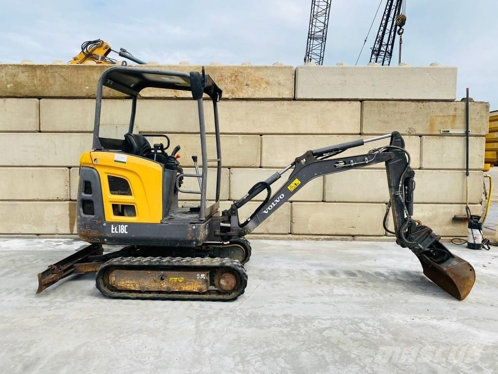 Volvo EC 18 C Εκσκαφάκι (διαβολάκι) < 7t