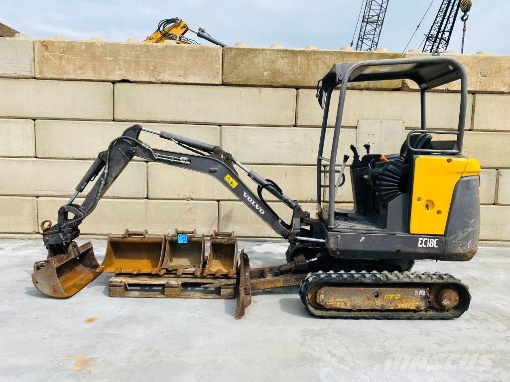 Volvo EC 18 C Εκσκαφάκι (διαβολάκι) < 7t