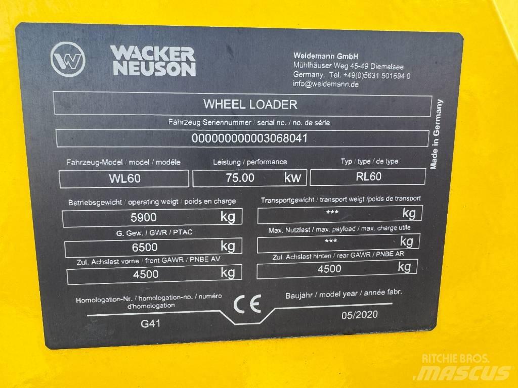 Wacker Neuson WL60 Φορτωτές με λάστιχα (Τροχοφόροι)