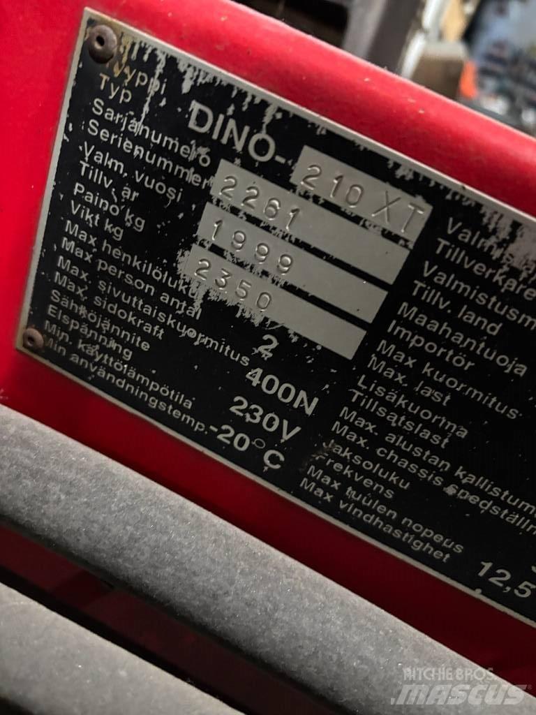 Dinolift 210 XTB-2 Εναέριες πλατφόρμες τοποθετημένες σε ρυμούλκα
