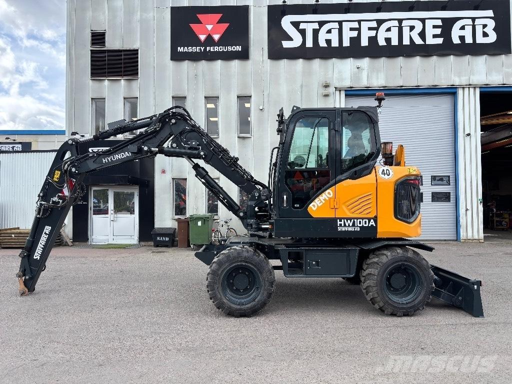 Hyundai HW100A Εκσκαφείς με τροχούς - λάστιχα