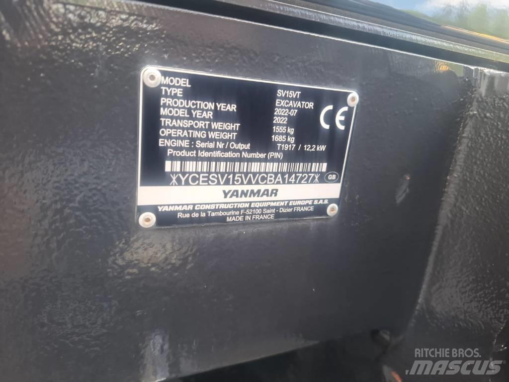 Yanmar SV 15 VT Εκσκαφάκι (διαβολάκι) < 7t
