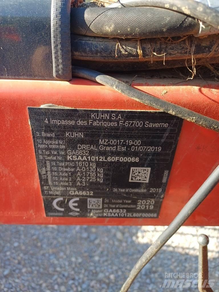 Kuhn GA 6632 Αναμοχλευτήρες