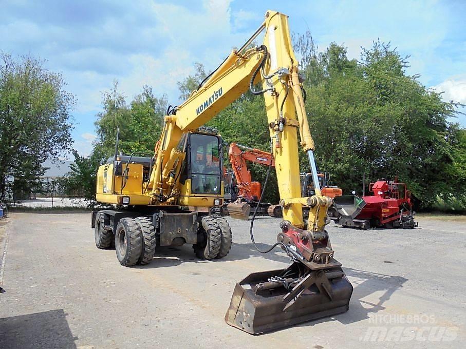 Komatsu PW 140-7 Εκσκαφείς με τροχούς - λάστιχα