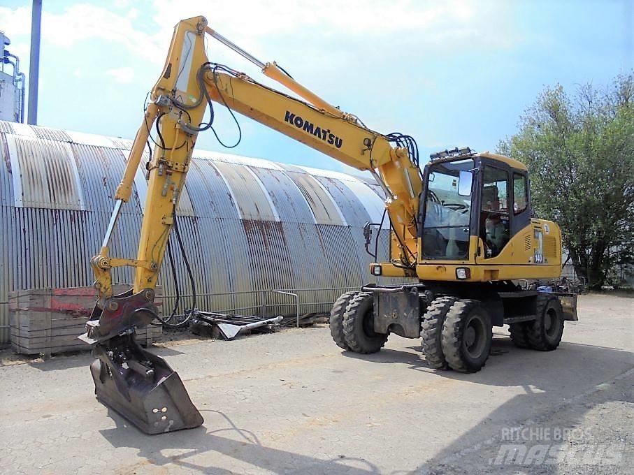 Komatsu PW 140-7 Εκσκαφείς με τροχούς - λάστιχα