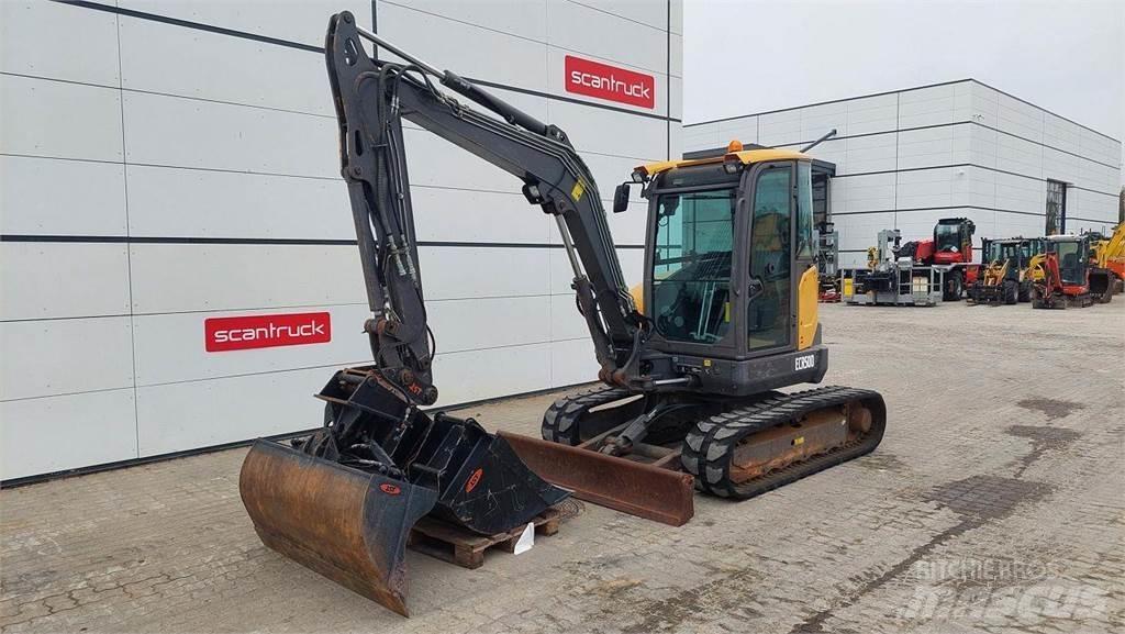 Volvo ECR50D Εκσκαφείς με τροχούς - λάστιχα