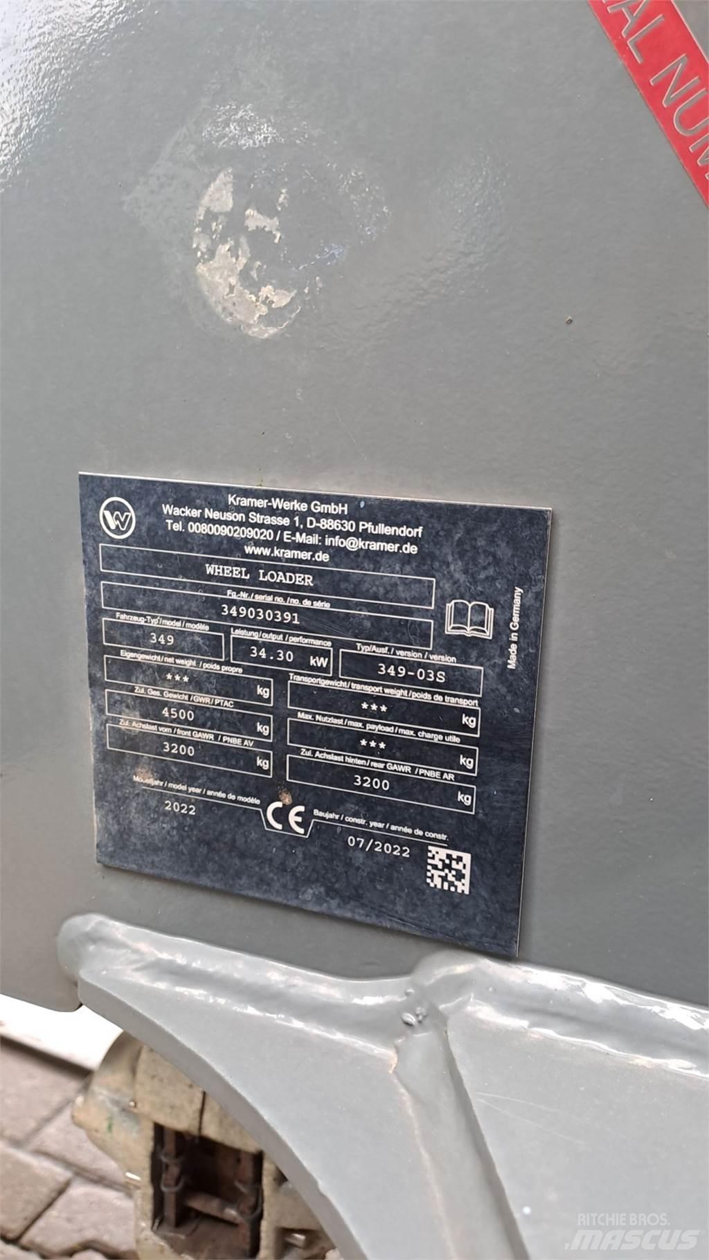 Kramer 5055 Φορτωτές με λάστιχα (Τροχοφόροι)