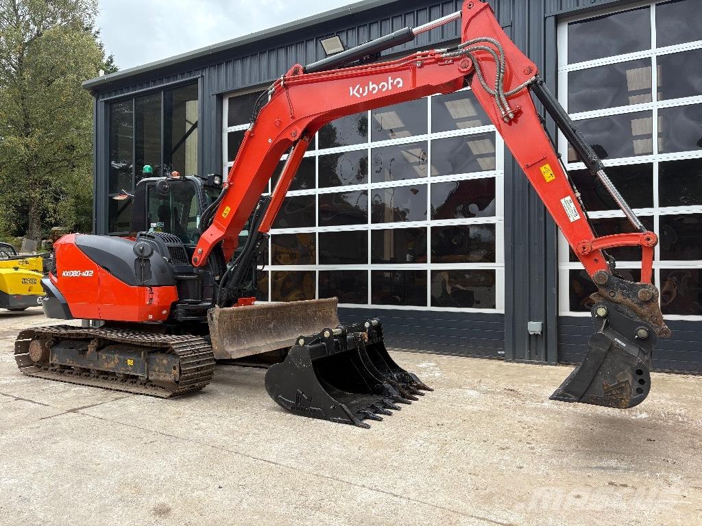 Kubota KX 080 Μίνι εκσκαφείς 7t - 12t