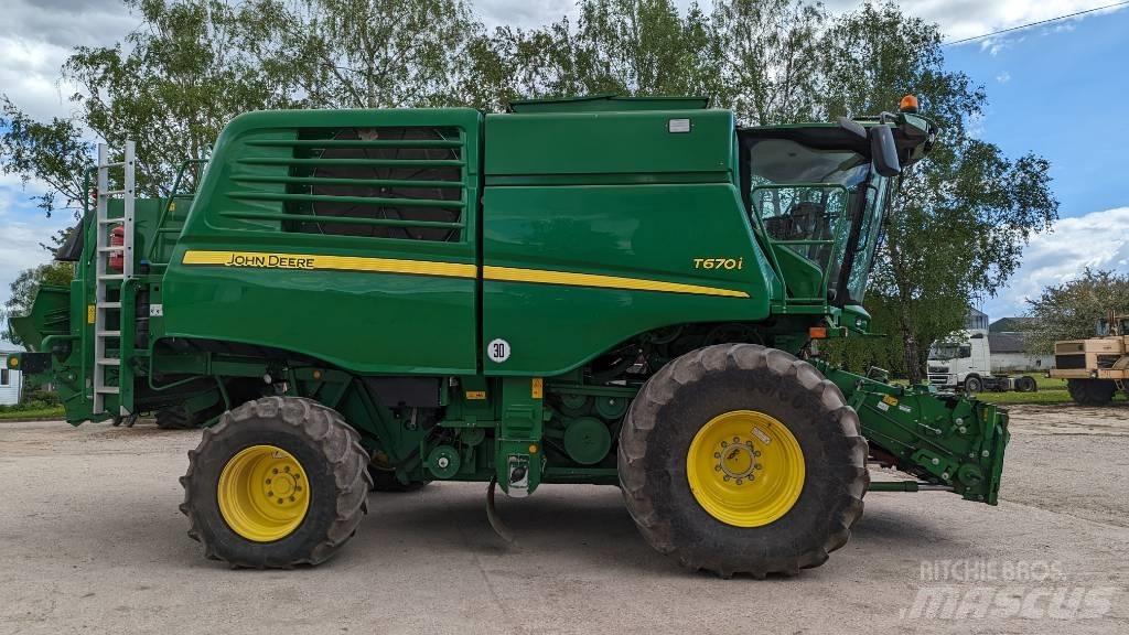 John Deere T 670 i Θεριζοαλωνιστικές μηχανές