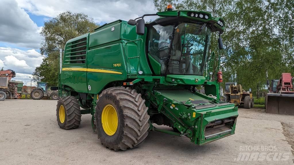 John Deere T 670 i Θεριζοαλωνιστικές μηχανές