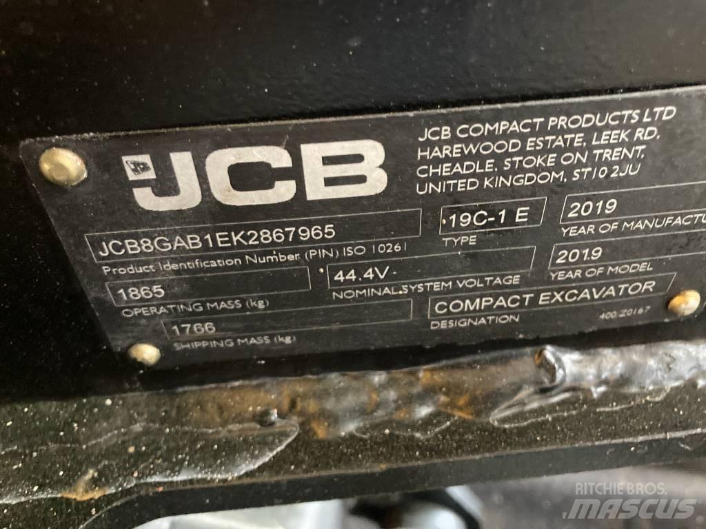 JCB 19 C-IE Εκσκαφάκι (διαβολάκι) < 7t