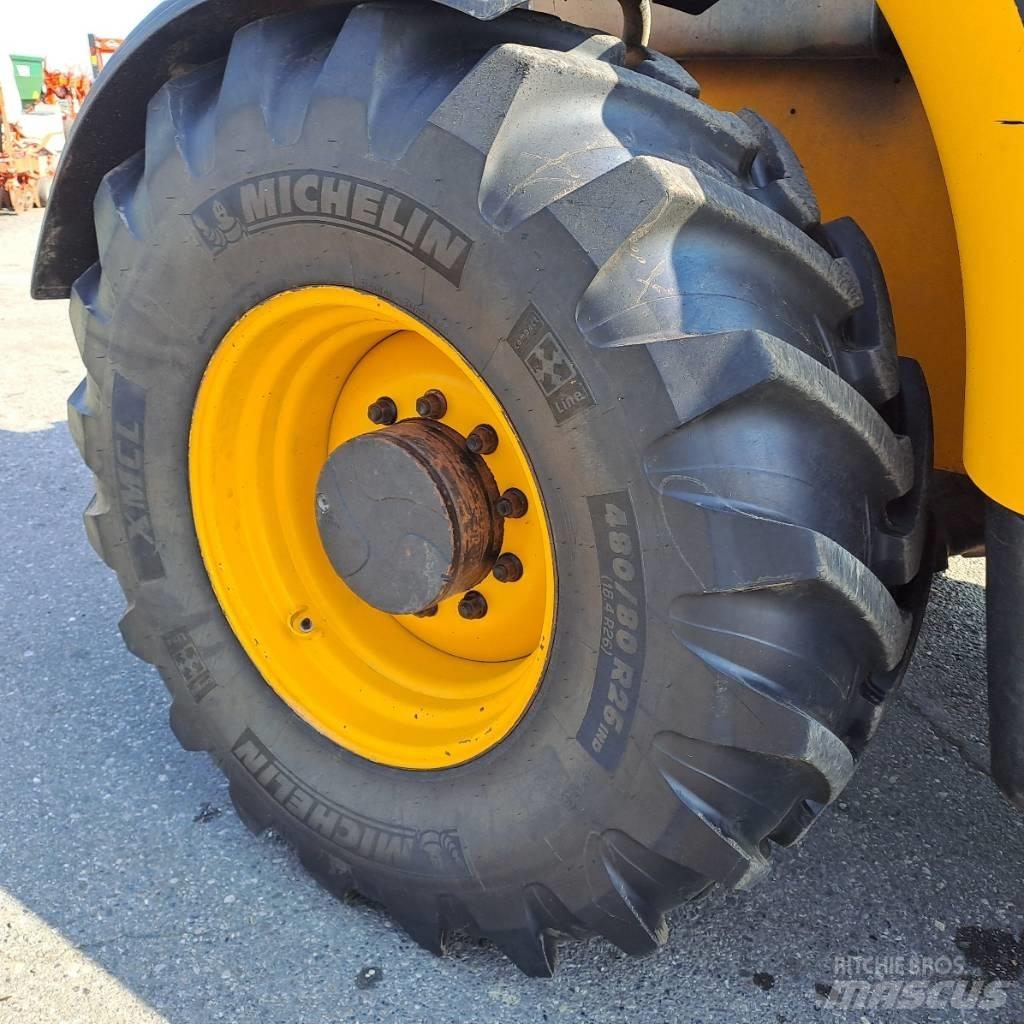 JCB 550-80 Συστήματα τηλεχειρισμού για τη γεωργία