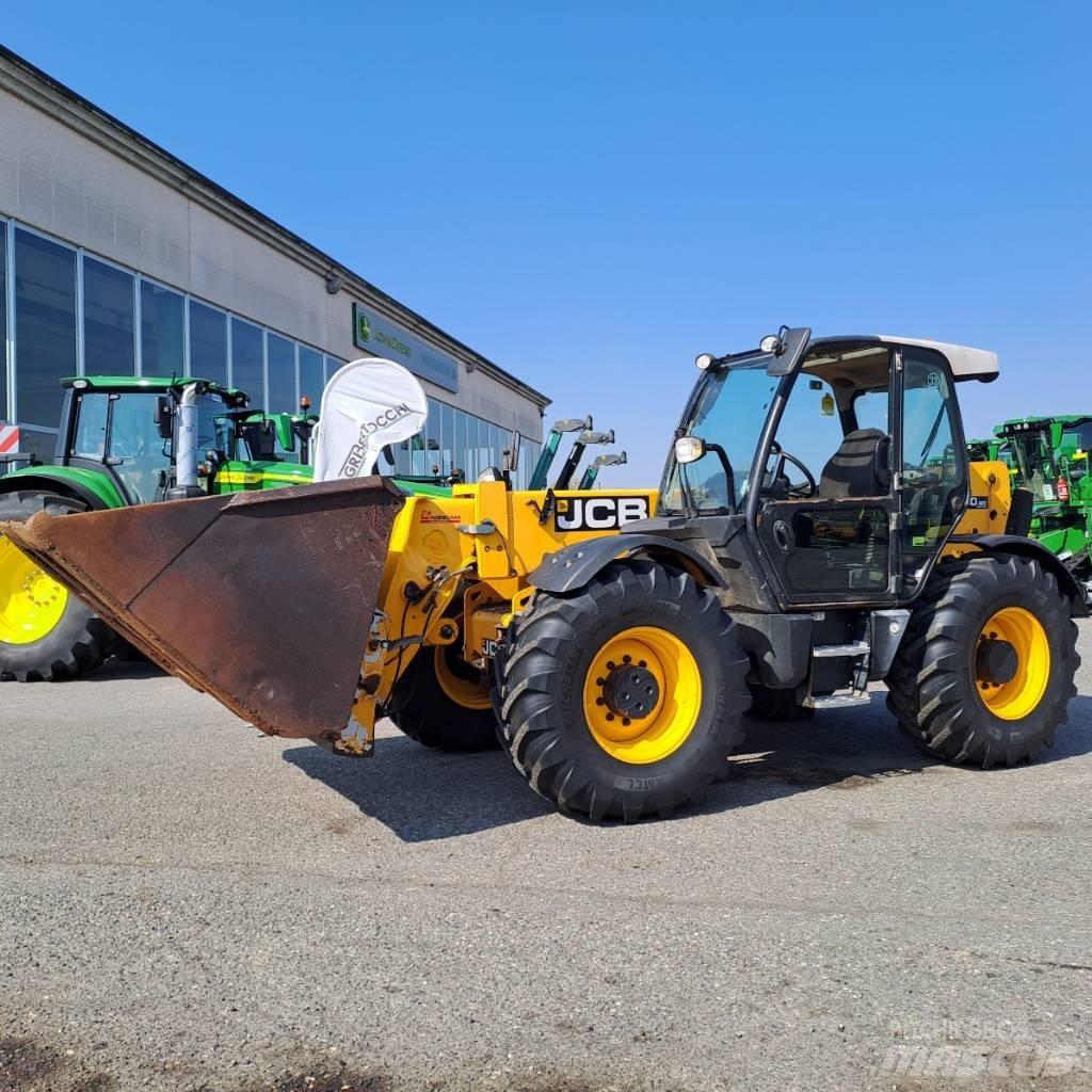 JCB 550-80 Συστήματα τηλεχειρισμού για τη γεωργία