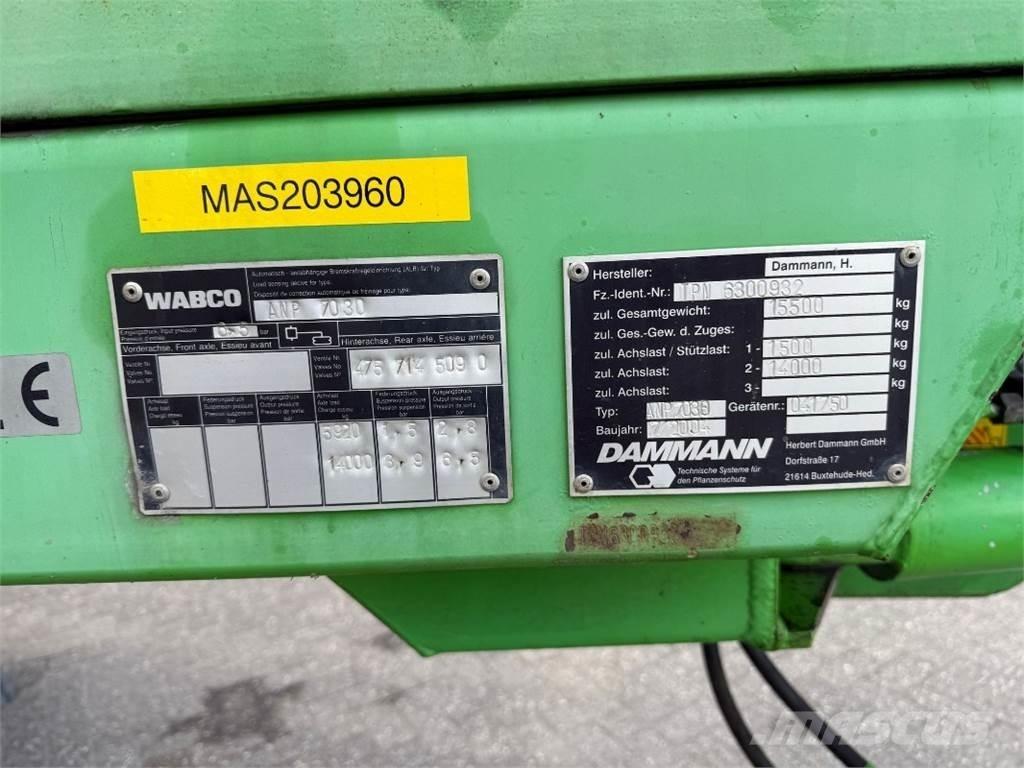 Dammann ANP 7030 Ρυμουλκούμενα ψεκαστικά