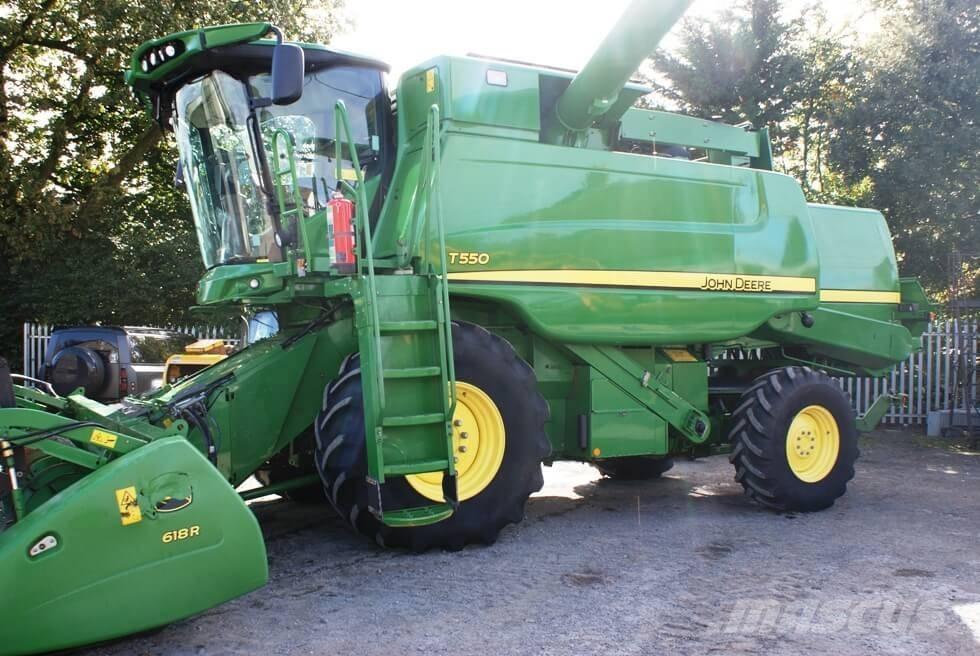 John Deere T 550 Θεριζοαλωνιστικές μηχανές