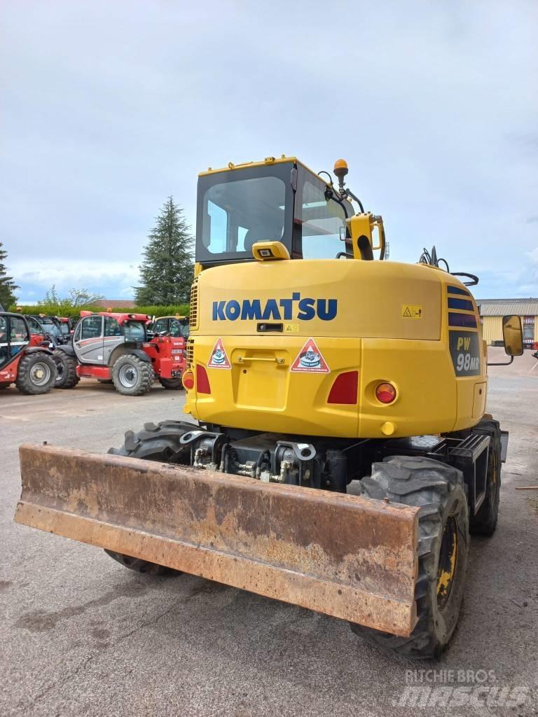 Komatsu PW 98 MR Εκσκαφείς με τροχούς - λάστιχα
