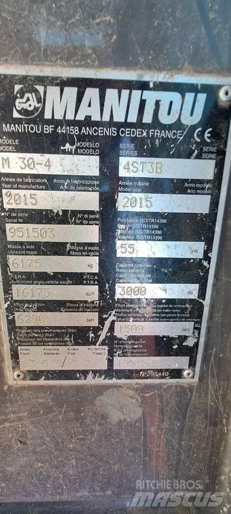 Manitou M30-4 Πετρελαιοκίνητα Κλαρκ