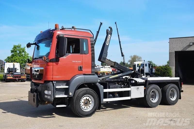 MAN TGS 33.440 Φορτηγά ανατροπή με γάντζο