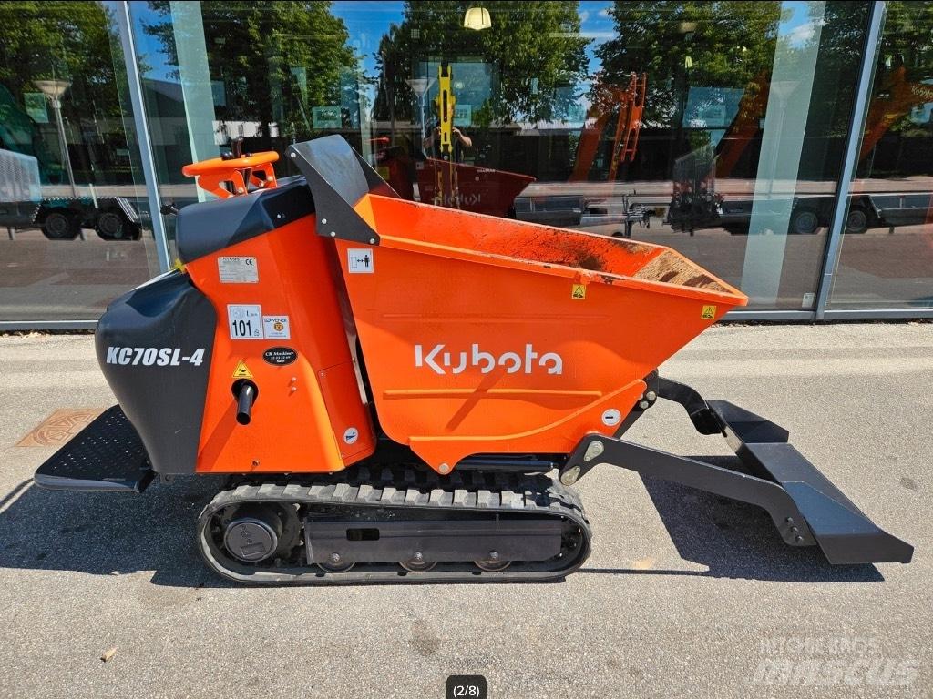 Kubota KC 70 Dumpers εργοταξίου