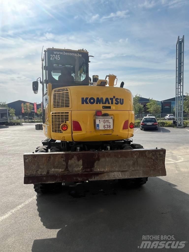Komatsu PW98MR-10 Εκσκαφείς με τροχούς - λάστιχα