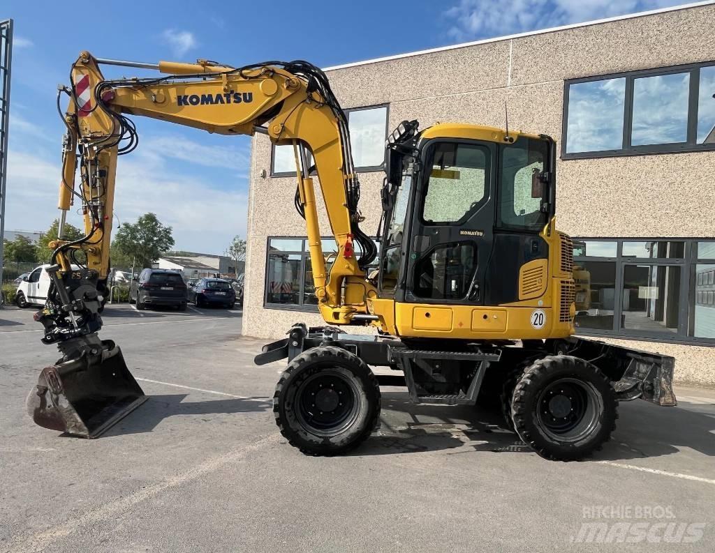Komatsu PW98MR-10 Εκσκαφείς με τροχούς - λάστιχα