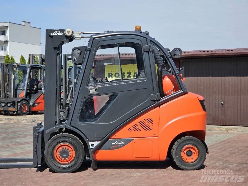 Linde H30T-02 Περονοφόρα ανυψωτικά κλαρκ με φυσικό αέριο LPG
