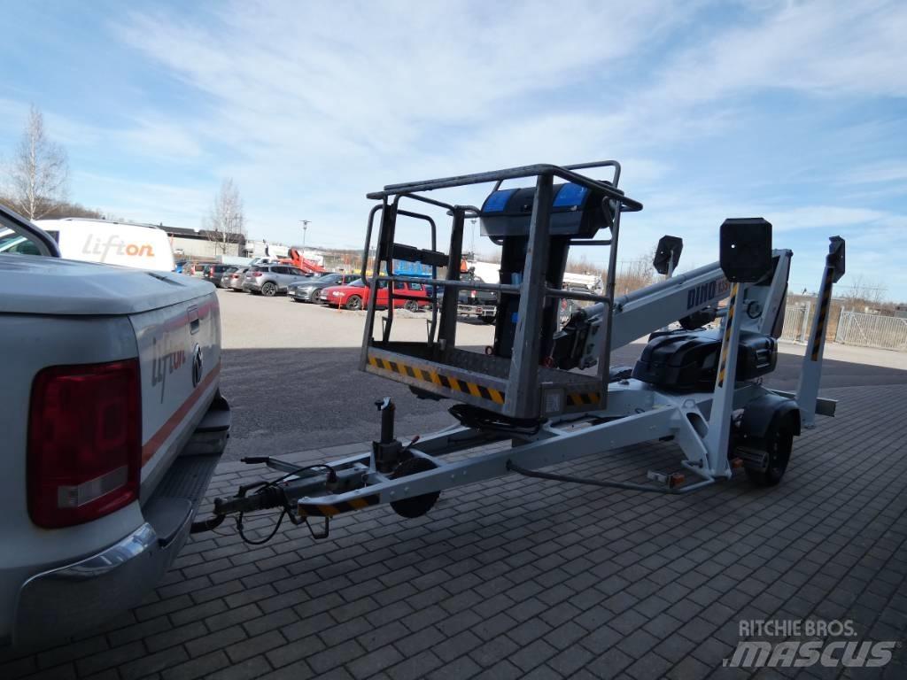 Dino 135 TB Skylift Εναέριες πλατφόρμες τοποθετημένες σε ρυμούλκα