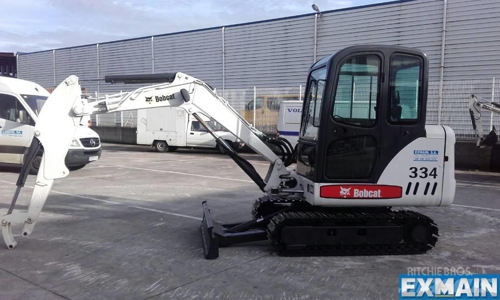 Bobcat 334 G Εκσκαφάκι (διαβολάκι) < 7t