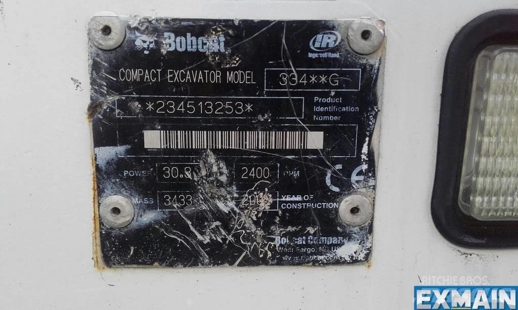 Bobcat 334 G Εκσκαφάκι (διαβολάκι) < 7t