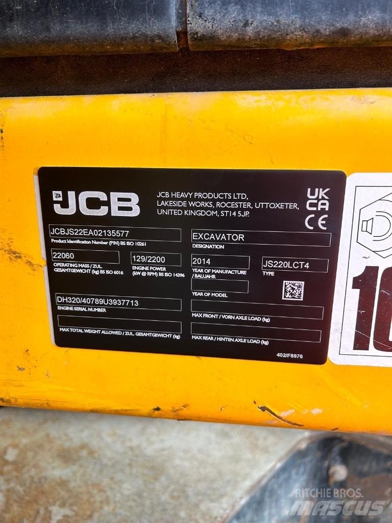 JCB JS 220 LC Εκσκαφείς με ερπύστριες
