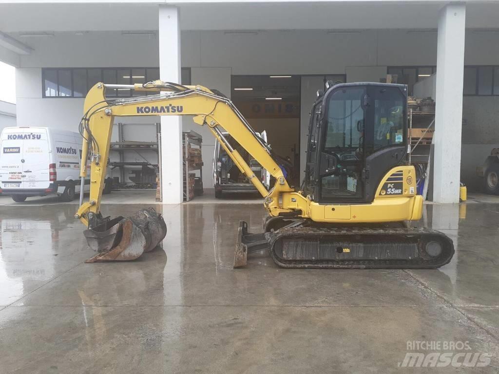 Komatsu PC 55 MR-5 Εκσκαφείς με ερπύστριες