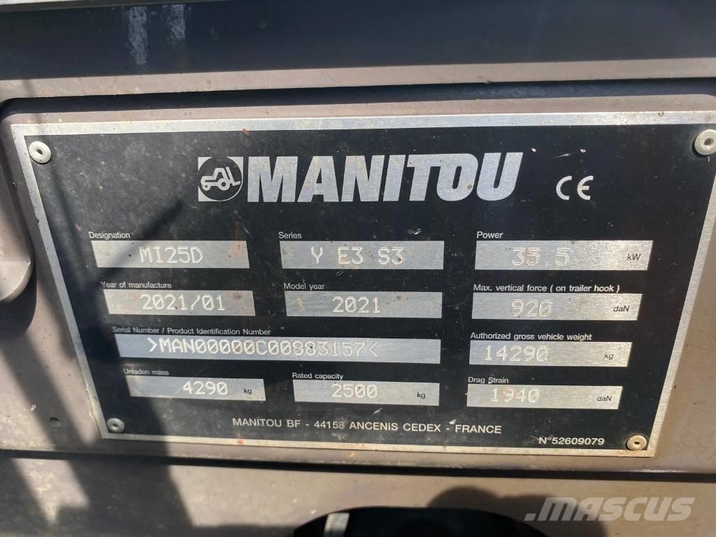 Manitou Mi25D Πετρελαιοκίνητα Κλαρκ
