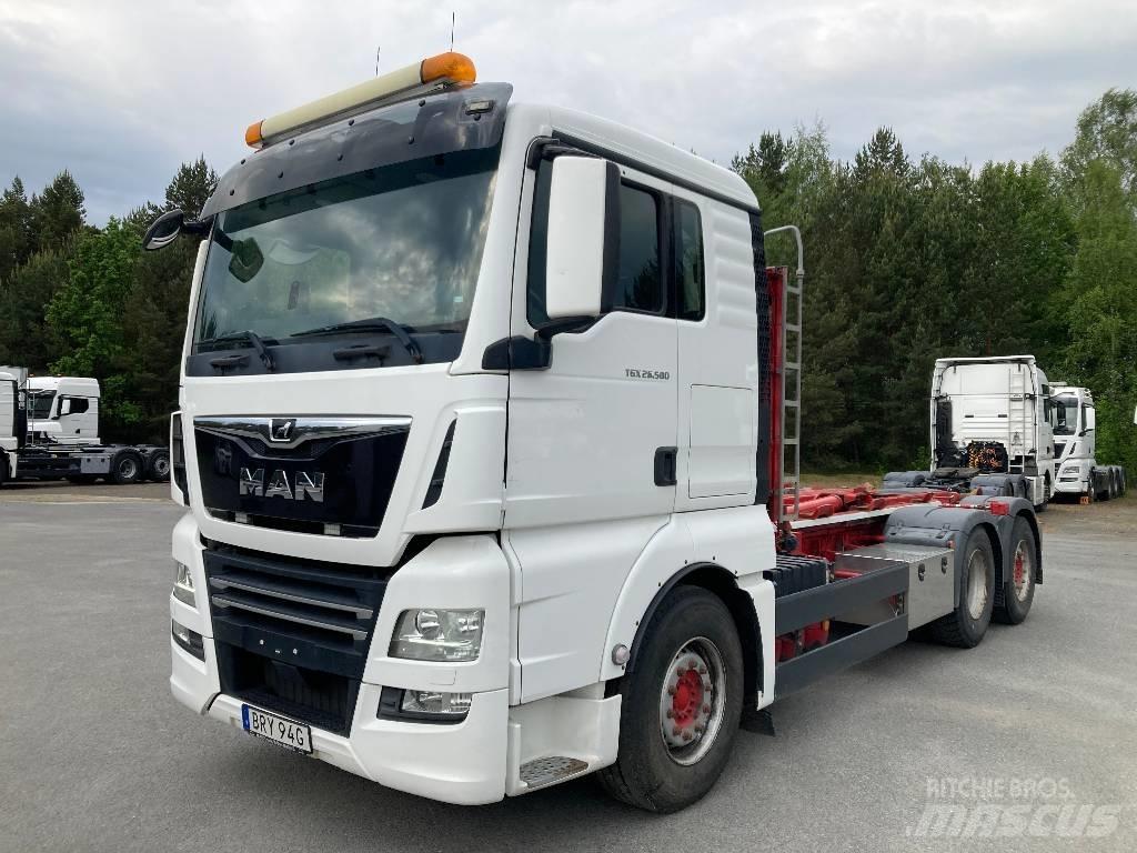 MAN TGX 26.500 6X2 Φορτηγά ανατροπή με γάντζο