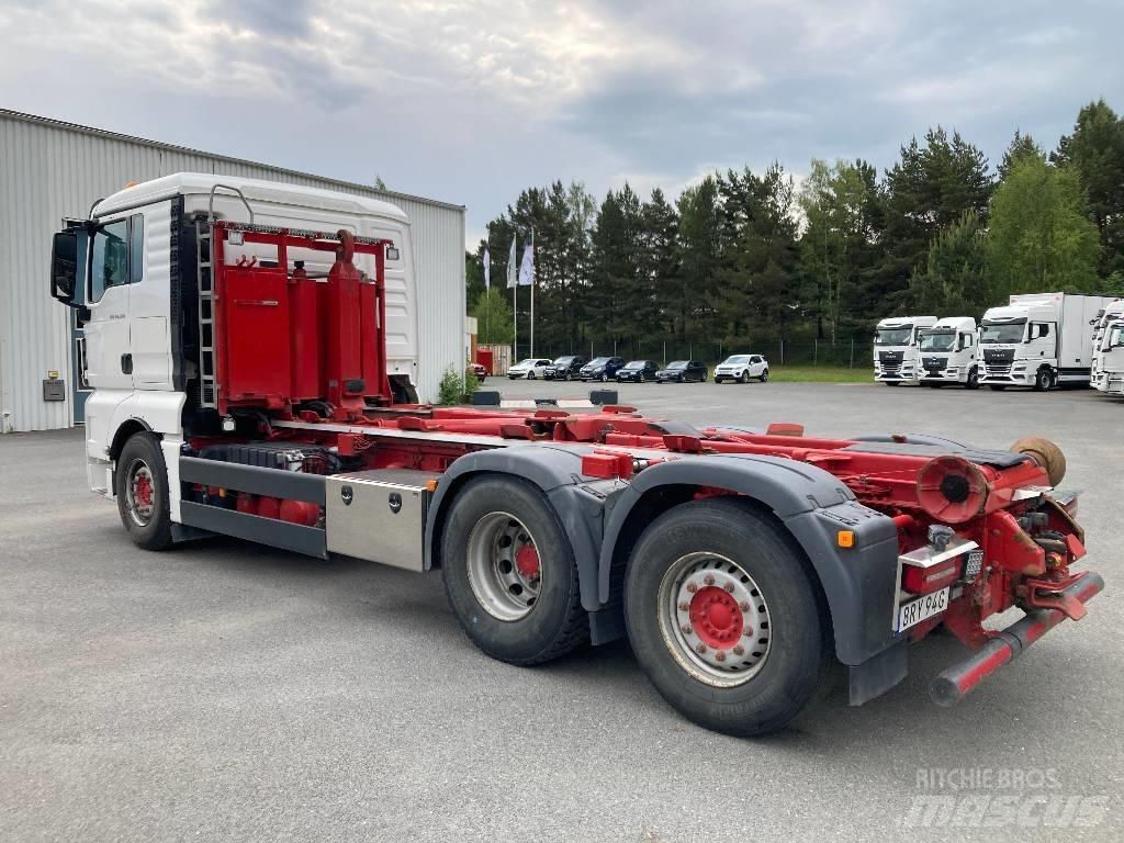 MAN TGX 26.500 6X2 Φορτηγά ανατροπή με γάντζο