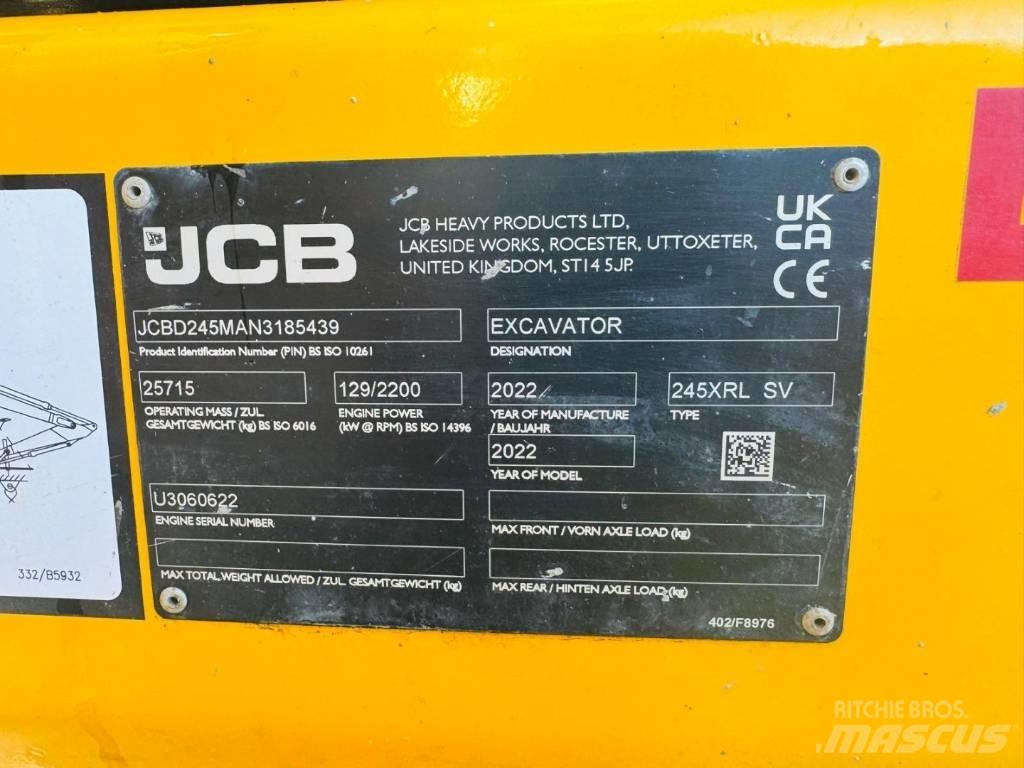 JCB 245 XR Εκσκαφείς με ερπύστριες
