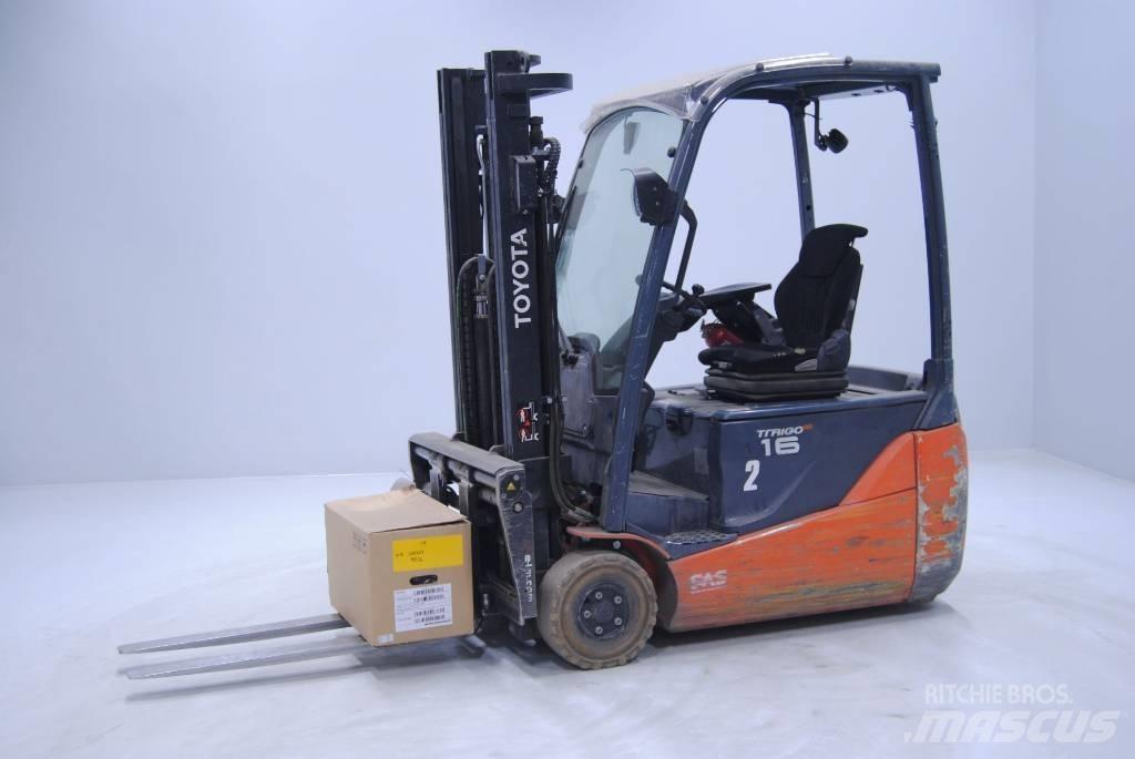 Toyota 8FBE16T Ηλεκτρικά περονοφόρα ανυψωτικά κλαρκ