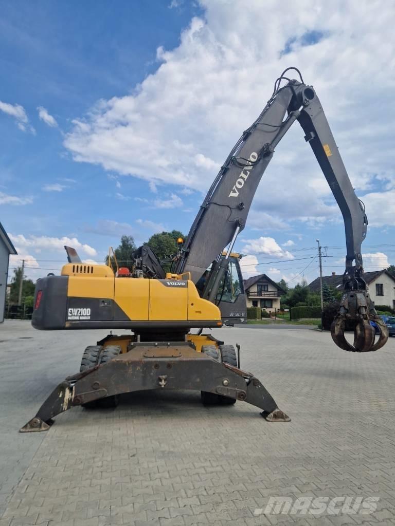 Volvo EW 210 D Βιομηχανικά μηχανήματα διαχείρισης αποβλήτων